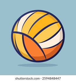 Volleyball icon. Vector illustration. volleyball ball symbol