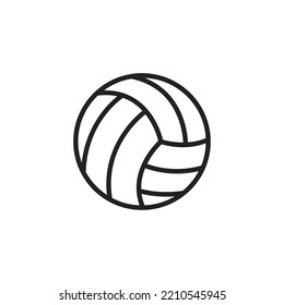 Volleyball Icon Vector Logo Symbol Template