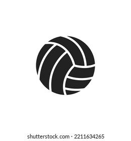Volleyball Icon Vector Logo Symbol Template