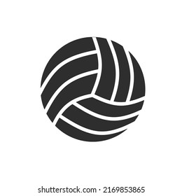 Vector de icono de voleibol con diseño simple