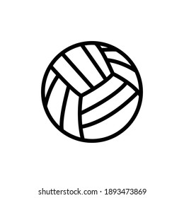 Volleyball Icon Vector, Sport Icon