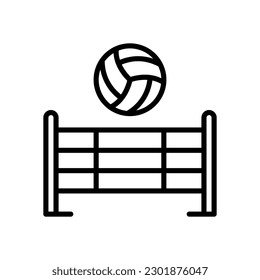 volleyball icon for your website design, logo, app, UI.