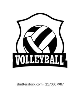 17,183 Black and white volleyball Images, Stock Photos & Vectors ...