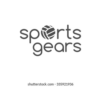 Volleyball label, badge, logo and icon. Sports insignia. Best for volley club, league competition, sport shops, sites or magazines. Use it as print on tshirt. Sports gears. Vector illustration