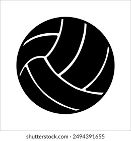 Volleyball Line Icon, Vector, Illustration, Logo Template. Suitable For Many Purposes.