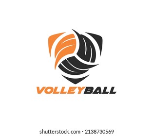 Volleyball logo - American sport logo