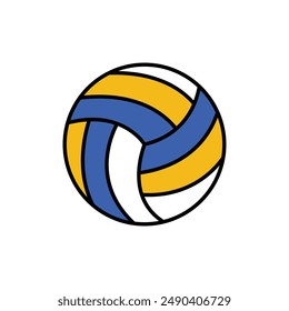 Volleyball logo and logo in EPS