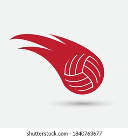 Volleyball Logo Symbol. moderne Vektorgrafik