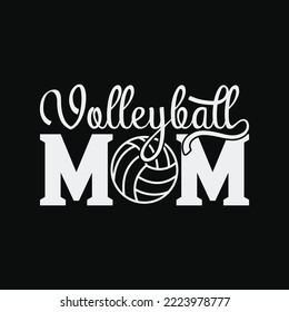 Volleyball Mom svg cricut files for cutting machine