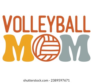 Volleyball Mom Svg,Mom Life,Mother's Day,Stacked Mama,Boho Mama,Mom Era,wavy stacked letters,Retro, Groovy,Girl Mom,Football Mom,Cool Mom,Cat Mom
 svg