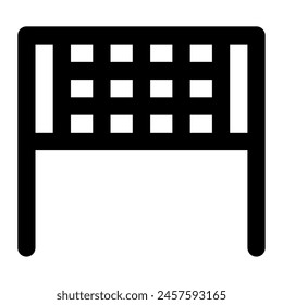 Volleyball Net icon for web, app, infographic, etc