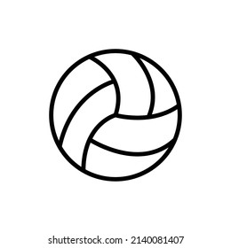 volleyball new icon vector sport