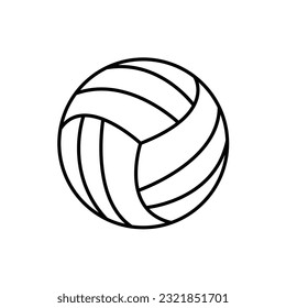 volleyball new icon vector sport