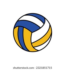 volleyball new icon vector sport