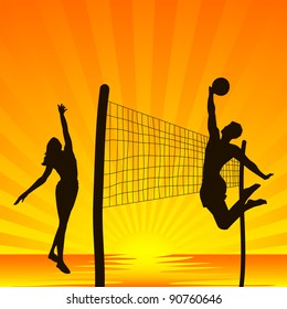 Sand volleyball background Images, Stock Photos & Vectors | Shutterstock