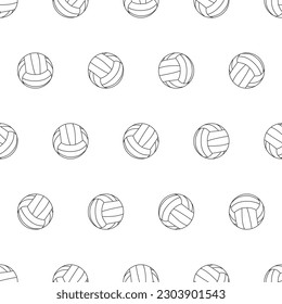 volleyball pattern sport background wallpaper