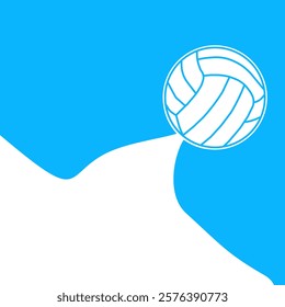 Volleyball patterns serve as vibrant decor elements, fitting for banners, wallpapers, and packaging, especially for beach tournaments and competitive sports.