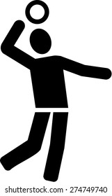 Volleyball Pictogram