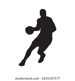 Volleyball Player Silhouette - Volleyball Player Vector Logo