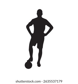 Volleyball Player Silhouette - Volleyball Player Vector Logo