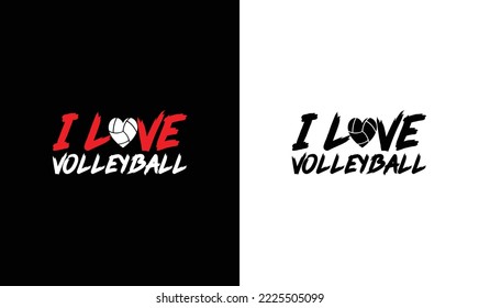 Volleyball Quote T shirt design, typography