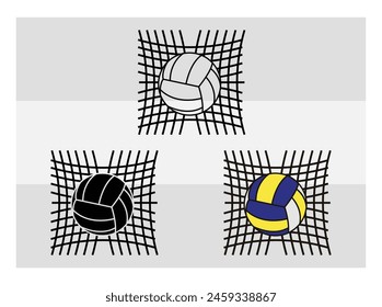 Volleyball, Volleyball Silhouette, Fire Volleyball With Net, Heart, Silhouette, Monogram clipart