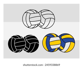 Volleyball, Volleyball Silhouette, Fire Volleyball With Net, Heart, Silhouette, Monogram clipart