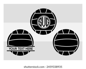 Volleyball, Volleyball Silhouette, Fire Volleyball With Net, Heart, Silhouette, Monogram clipart