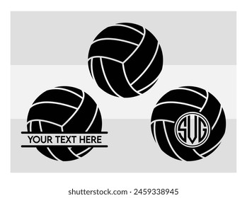 Volleyball, Volleyball Silhouette, Fire Volleyball With Net, Heart, Silhouette, Monogram clipart