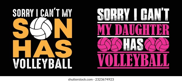 Niña de voleibol hija T shirt Design Bundt, Vector Volleyball T shirt, Volleyball typography T shirt design Collection