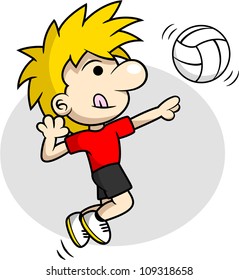 Volleyball Spike