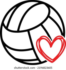 Voleibol Deportivo Volley Ball Ejercicio Deportivo Diversión con Corazón