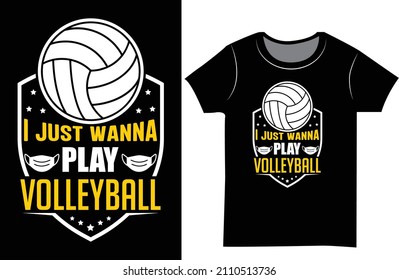 Volleyball t shirt design for man
