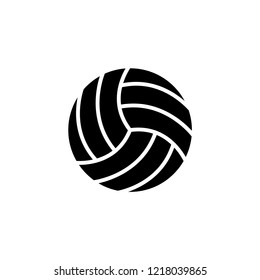 volleyball trendy icon vector template