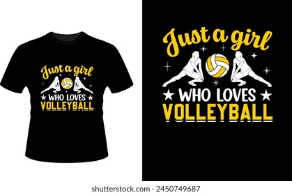 volleyball t-shirt design or volleyball poster design or volleyball shirt design