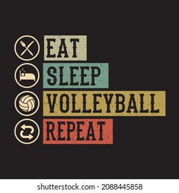 Volleyball T-shirt Design For Sport Lovers