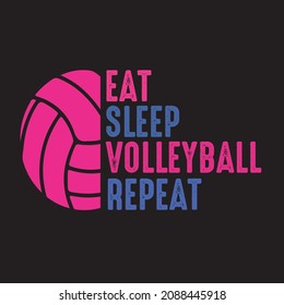 Volleyball T-shirt Design For Sport Lovers