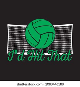 Volleyball T-shirt Design For Sport Lovers