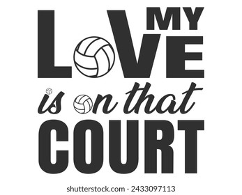 Volleyball Typography Design, Volleyball Lettering Design, Volleyball Passion Typography Art, Volleyball Typeface Logo, Sports Vector, Typography Design, illustration