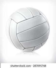 Volleyball, vector icon