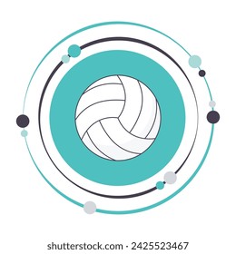 Volleyball vector illustration graphic icon symbol