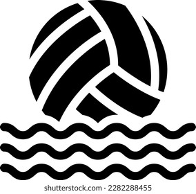 volleyball Vector illustration on a transparent background. Premium quality symmbols. Glyphs vector icons for concept and graphic design. 
