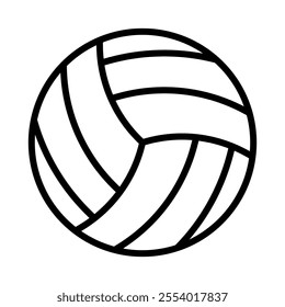 Volleyball Vector Logo Design Template