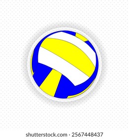 Volleyball Vector, Sport Ball, Graphic Design, Sports Equipment, Team Sports, Beach Volleyball, Indoor Volleyball, Competition, Game, Recreation, Leisure, Summer Sports, Vector Illustration, Clip Art