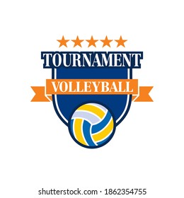Volleyball Vector Sport Logo Vector Stock Vector (Royalty Free ...