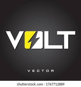 VOLT BUSINESS ELECTRIC POWER LOGO