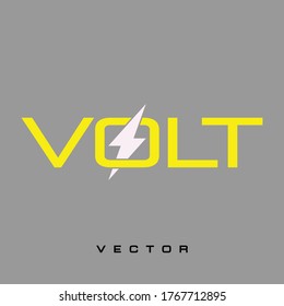 VOLT BUSINESS ELECTRIC POWER LOGO