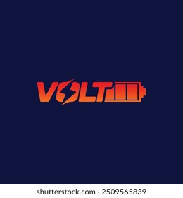 Logotipo de Volt, plantilla de logotipo de energía, nuevo icono, plantilla de logotipo