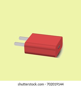 voltage adapter  power red for smart phone
