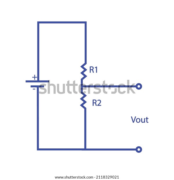 voltage divider circuit\
schematic diagram